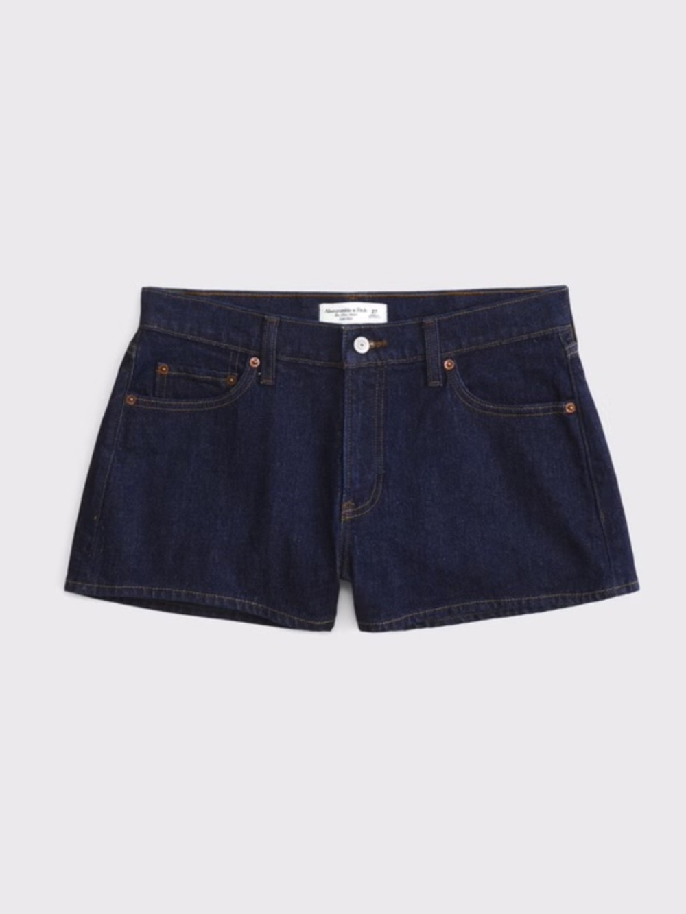 abercrombie curve love low rise mini short